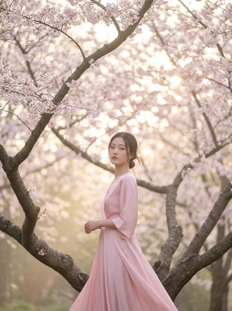 高清视频传媒-樱花季浪漫写真传媒
